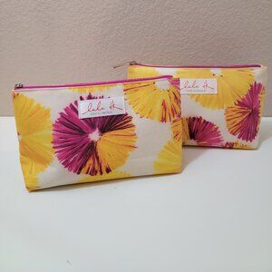 Lulu DK for Clinique Floral Cosmetic Pouch Set (2) – Makeup Bags